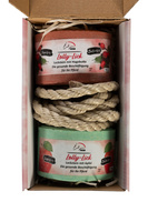 Lizawki smakowe w zestawie ze sznurkiem HKM Lickstone Lolly Lick