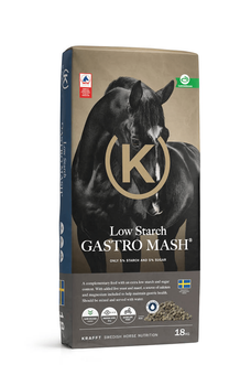 Mesz dla koni z wrażliwym układem pokarmowym KRAFFT Low Starch Gastro Mash®
