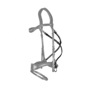 Paski krzyżowe do ogłowia D MOTION Dy'on New English Collection NE99N