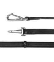 Wodze ogumowane z karabińczykami Waldhausen X-Line Non Slip