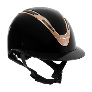 Kask jeździecki z szerokim daszkiem Equestro Apocalypse Shiny