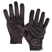 Rękawiczki jeździeckie QHP Leather Pro