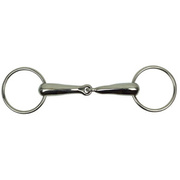 Wędzidło zwykłe York - pojedynczo łamane 21 mm