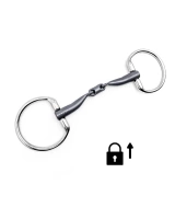 Wędzidło oliwkowe FAGER Matilda Titanium - podwójnie łamane