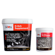 Suplement wspierający walkę z problemami skórnymi NAF D-Itch Supplement