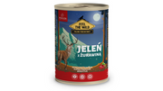 Karma mokra dla psów Pokusa Feel The Wild - Jeleń z żurawiną