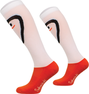 Podkolanówki jeździeckie Comodo Funny Design - Smile