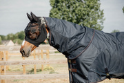 Derka siatkowa przeciw owadom z wodoodpornym grzbietem Kentucky Horsewear Waterproof Combo Fly Rug Classic