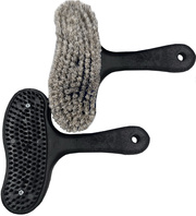 Szczotka dwustronna do pielęgnacji sierści i masażu HAAS Putzi