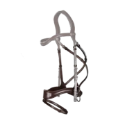 Nachrapnik anatomiczny do ogłowia bezwędzidłowego Dy'on New English Collection D MOTION NE04W