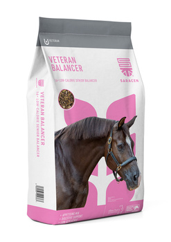 Balancer w formie musli dla koni i kucy 16+ Saracen Veteran Balancer