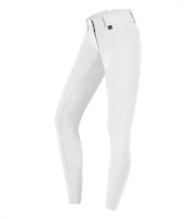 Bryczesy konkursowe z pełnym lejem silikonowym ELT Micro Sport High Waist - młodzieżowe