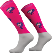 Podkolanówki jeździeckie Comodo Microfiber Unicorn