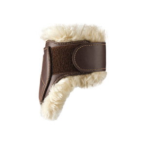Ochraniacze tylne z futrem Kentucky Horsewear Sheepskin Leather