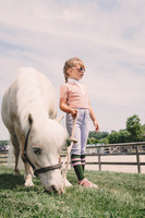 Dziewczęca koszula konkursowa z krótkim rękawem Kentucky Ridingwear Tokyo