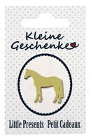 Przypinka HR Złoty koń