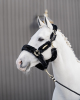 Kantar obszyty w całości syntetycznym futrem Kentucky Horsewear Sheepskin Shipping