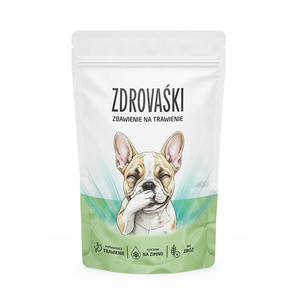 Suplement wspierający trawienie w formie smaczków dla psów Pokusa Zdrovaśki 