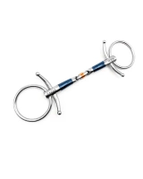 Wędzidło zwykłe z krótkimi wąsami FAGER John Sweet Iron - podwójnie łamane