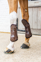 Ochraniacze przednie z wydłużoną ochroną Kentucky Horsewear Bamboo Shield Front Boots with Knee Protection