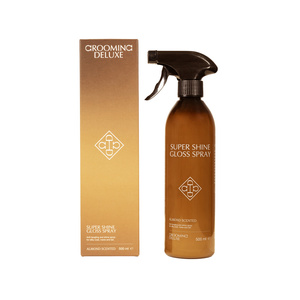 Spray do pielęgnacji grzywy, ogona i sierści Grooming Deluxe Super Shine Gloss