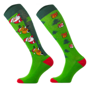 Podkolanówki jeździeckie Comodo Funny Design - Mikołaj