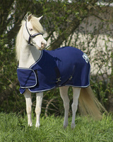 Derka polarowa z pasami QHP Falabella Ornament