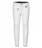 Bryczesy konkursowe z pełnym lejem silikonowym ELT Fun Sport - młodzieżowe 