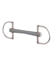 Wędzidło D-ring Beris - proste