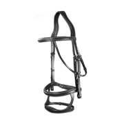 Ogłowie z podwójnym nachrapnikiem Dy'on US Collection USAAAH