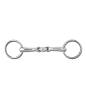 Wędzidło zwykłe Waldhausen Bridoon - podwójnie łamane